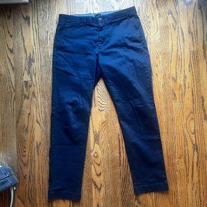J. Crew Men's Straight-fit Chino Pant in Navy Blue, 31x30